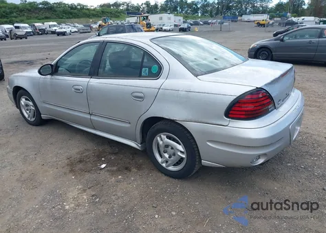 2003 Pontiac Grand Am Se z USA, uszkodzony, nr VIN 1G2NE52F03C125268